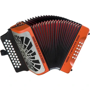 Hohner Compadre GCF Arancione Fisarmonica diatonica