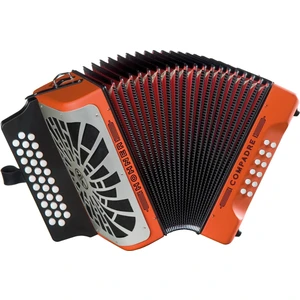 Hohner Compadre GCF Oranžová Diatonický akordeón