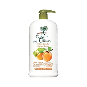 Le Petit Olivier Jemný sprchový krém Meruňkové mléko (Shower Cream) 750 ml