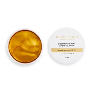 Revolution Skincare Hydratačný vankúšiky pod oči Gold hydrogél ( Hydrating Eye Patches) 60 ks