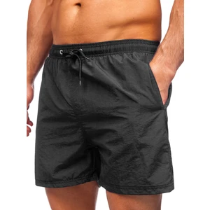 Pantaloni scurți de baie negri Bolf YW07003