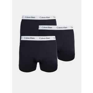 3PACK pánské boxerky Calvin Klein černá