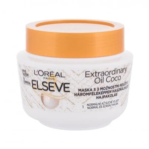 L’Oréal Paris Elseve Extraordinary Oil Coconut vyživující maska pro normální až suché vlasy s kokosovým olejem 300 ml