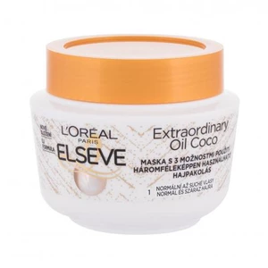 L’Oréal Paris Elseve Extraordinary Oil Coconut vyživujúca maska pre normálne až suché vlasy s kokosovým olejom 300 ml