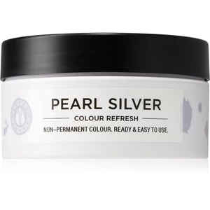 Maria Nila Colour Refresh odżywcza maska bez kolorowych pigmentów do włosów siwych i platynowego blondu Pearl Silver 100 ml