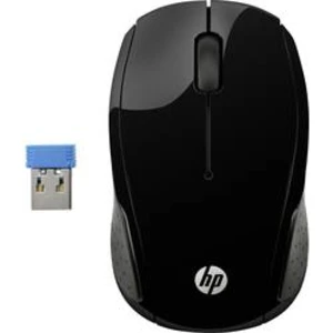 Optická Wi-Fi myš HP Wireless 200 X6W31AA#ABB, čierna