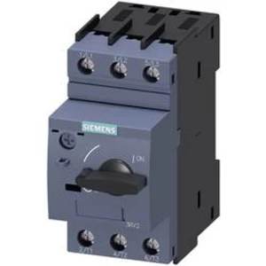 Výkonový vypínač Siemens 3RV2011-1GA10 Rozsah nastavení (proud): 4.5 - 6.3 A Spínací napětí (max.): 690 V/AC (š x v x h) 45 x 97 x 97 mm 1 ks