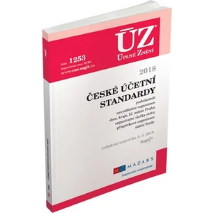 ÚZ 1253 České účetní standardy 2018