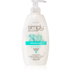 Avon Simply Delicate osvěžující gel na intimní hygienu 300 ml