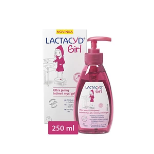 Omega Pharma Lactacyd Girl ultra jemný umývací gél 200 ml