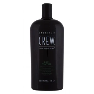 American Crew Hair & Body 3-IN-1 Tea Tree šampón, kondicionér a sprchový gél 3 v 1 pre mužov 1000 ml