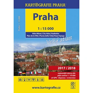 Praha – Velký atlas, 1 : 15 000