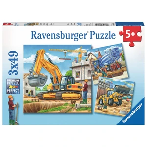 Ravensburger Puzzle Veľké nákladné vozidlá 3 x 49 dílků