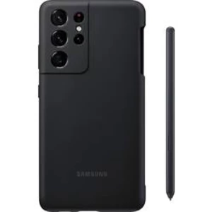 Samsung Silicone Cover+ Pen EF-PG99P zadní kryt na mobil Galaxy S21 Ultra (5G) černá