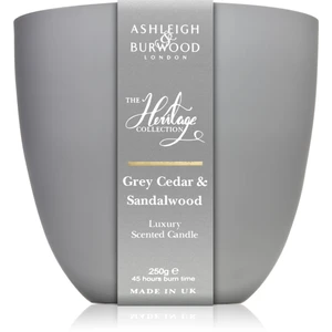 Ashleigh & Burwood London The Heritage Collection Grey Cedar & Sandalwood vonná sviečka 250 g