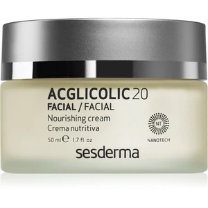 Sesderma Acglicolic 20 Facial výživný omladzujúci krém pre suchú až veľmi suchú pleť 50 ml