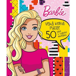 Barbie Velká kniha puzzle -- 50 dílků v obrázku - nemá autora