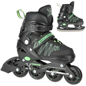 Nils Extreme NH11912 2in1 Inline-Skates Grün 39-40-41-42