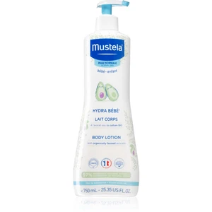 Mustela Bébé Hydra Bébé hydratační tělové mléko pro dětskou pokožku 750 ml