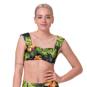 Nebbia High-energy retro bikini - vrchný diel 553 jungle green variant: S