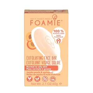 Foamie Čisticí pleťové mýdlo s exfoliačním efektem (Exfoliating Cleansing Face Bar) 60 g