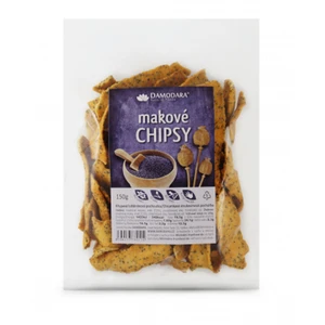 Damodara Makové chipsy 150g