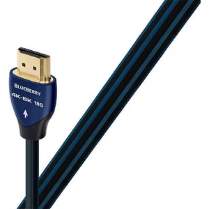 Kábel AUDIOQUEST HDMI 2.0 BlueBerry, 3 m (qblueberryhdmi0030) čierny/modrý HDMI 2.0 kábel • dĺžka 3 m • podpora až 8K Ultra HD rozlíšenia • spätne kom