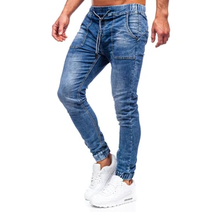 Blugi joggers bleumarin Bolf KA1860