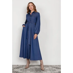 Dámské oblečení  Lanti  Lanti_Longsleeve_Dress_SUK204_Jeans