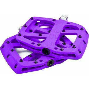 e*thirteen Base Flat Pedal Composite 22 Pins Eggplant