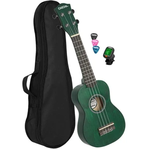 Cascha HH 3972 EN Sopran Ukulele Grün