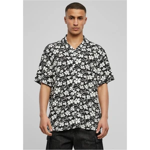AOP Resort whiteflower viscose shirt
