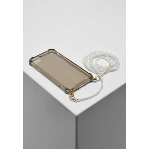 Phone Case with Pearl Necklace I Phone 6/7/8 Black