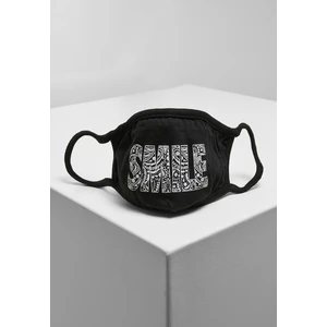 Smile Face Mask Black