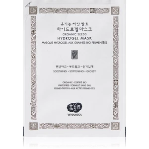 WHAMISA Organic Seeds Hydrogel Facial Mask intenzivní hydrogelová maska pro výživu a hydrataci 33 g