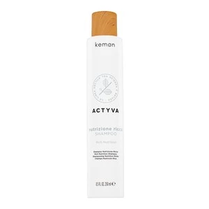 Kemon Actyva Nutrizione Rich Shampoo vyživující šampon pro hrubé a suché vlasy 250 ml
