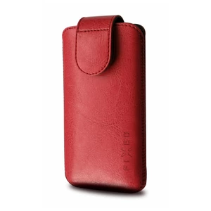 Puzdro na mobil FIXED Sarif 5XL+ (RPSFM-011-5XL+) červené univerzální pouzdro • materiál: umělá kůže • rozměry 147 × 83 × 9,7 mm • uzavírání na magnet