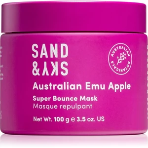 Sand & Sky Australian Emu Apple Super Bounce Mask hydratačná a rozjasňujúca maska na tvár 100 g