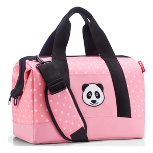 Cestovní taška Reisenthel Allrounder M kids Panda dots pink