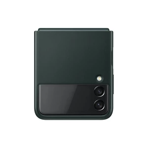 Ochranný kryt Leather Cover EF-VF711LGE pro Samsung Galaxy Z Flip 3, zelená