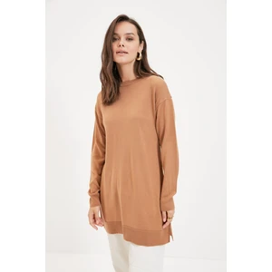 Trendyol Light Brown Knitwear Sweater