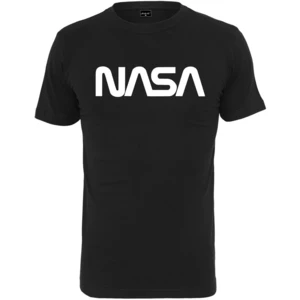 NASA Tričko Worm Černá S