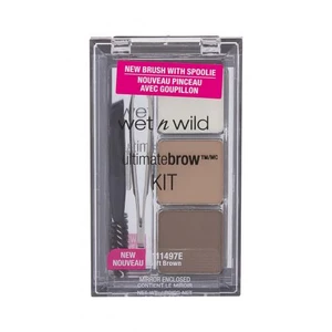 Wet n Wild Ultimate Brow™ 2,5 g set a paletka na obočie pre ženy Soft Brown