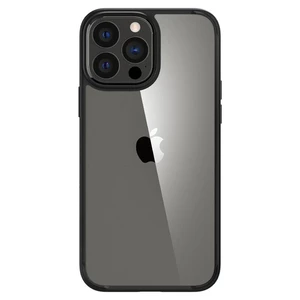 Kryt na mobil Spigen Crystal Hybrid na Apple iPhone 13 Pro (ACS03300) čierny/priehľadný zadný kryt na mobil • pre Apple iPhone 13 Pro • technológia Ai