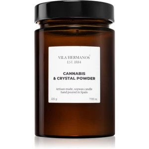 Vila Hermanos Apothecary Cannabis & Crystal Powder vonná svíčka 225 g