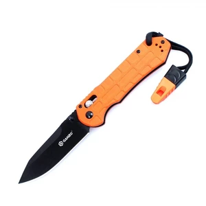 Zavírací nůž G7453P-WS Ganzo® – černá, Oranžová (Barva: Oranžová, Varianta: Černá)