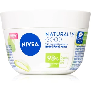 Nivea Hydratační krém na obličej, tělo a ruce Naturally Good (Cream) 200 ml
