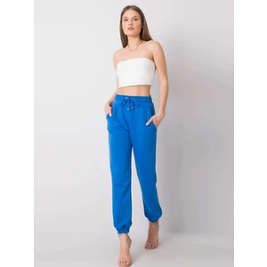 RUE PARIS Ladies' dark blue sweatpants