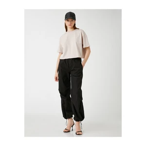 Koton Crop T-Shirt Short Sleeve Relax Fit