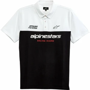 Alpinestars Paddock Polo Black/White L Tričko